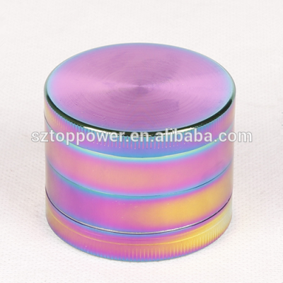 Four Piece Herb Spice Tobacco Pollen Grinder, 50mm diameter (2")