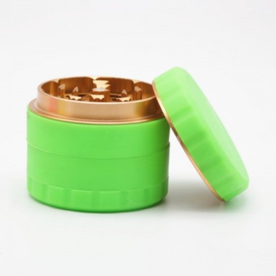 Hot selling products dry herb Grinder 4 piece maze diamond teeth